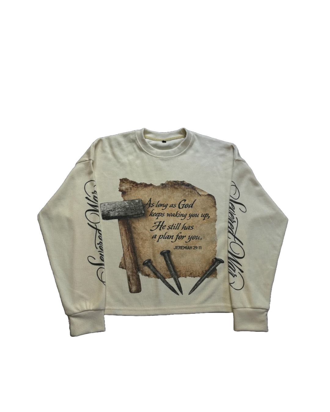 “FORGED IN FAITH” White thermal