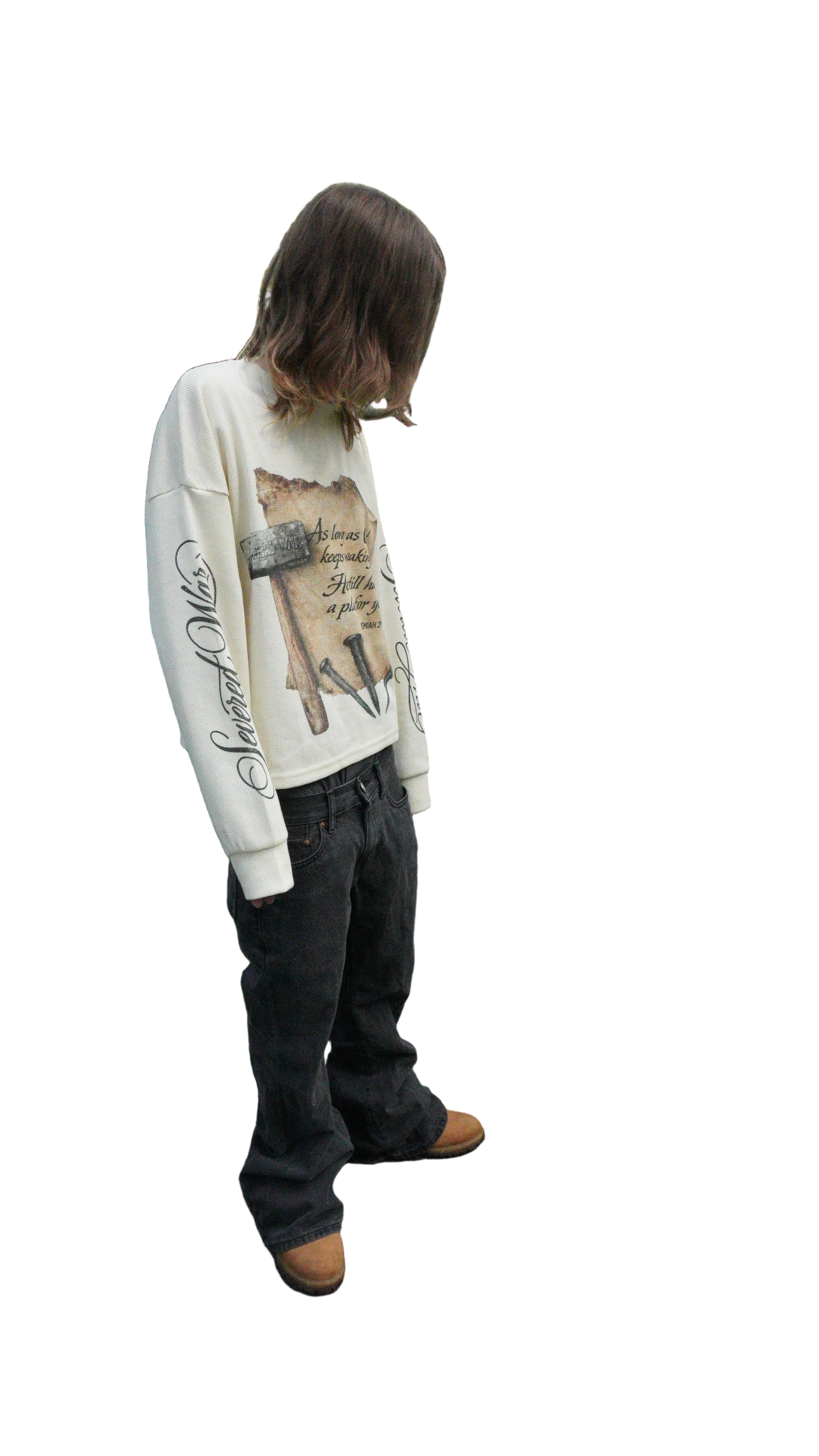 “FORGED IN FAITH” White thermal